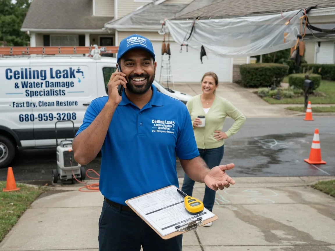 Ceiling Leak Cleanup Eskdale, WV FAQs